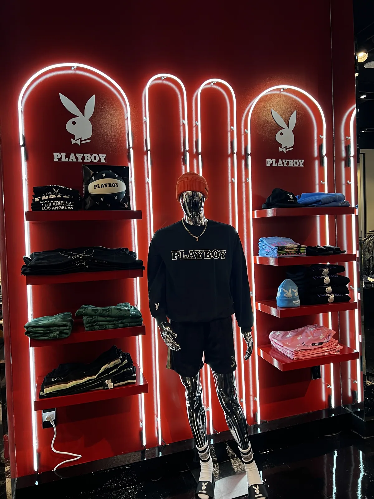 Neon Sign Paradise for Playboy Store at Westfield Century City Mall — photo 3