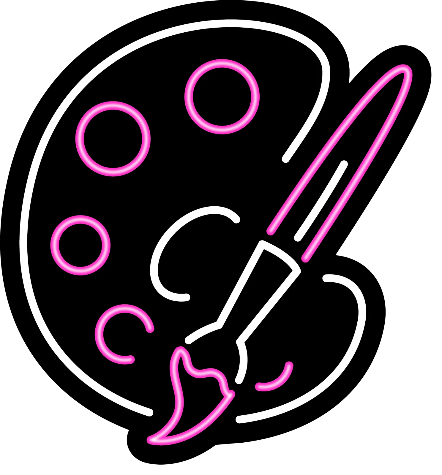 Artistic Custom Neon Signs — Neon Flamingo service icon