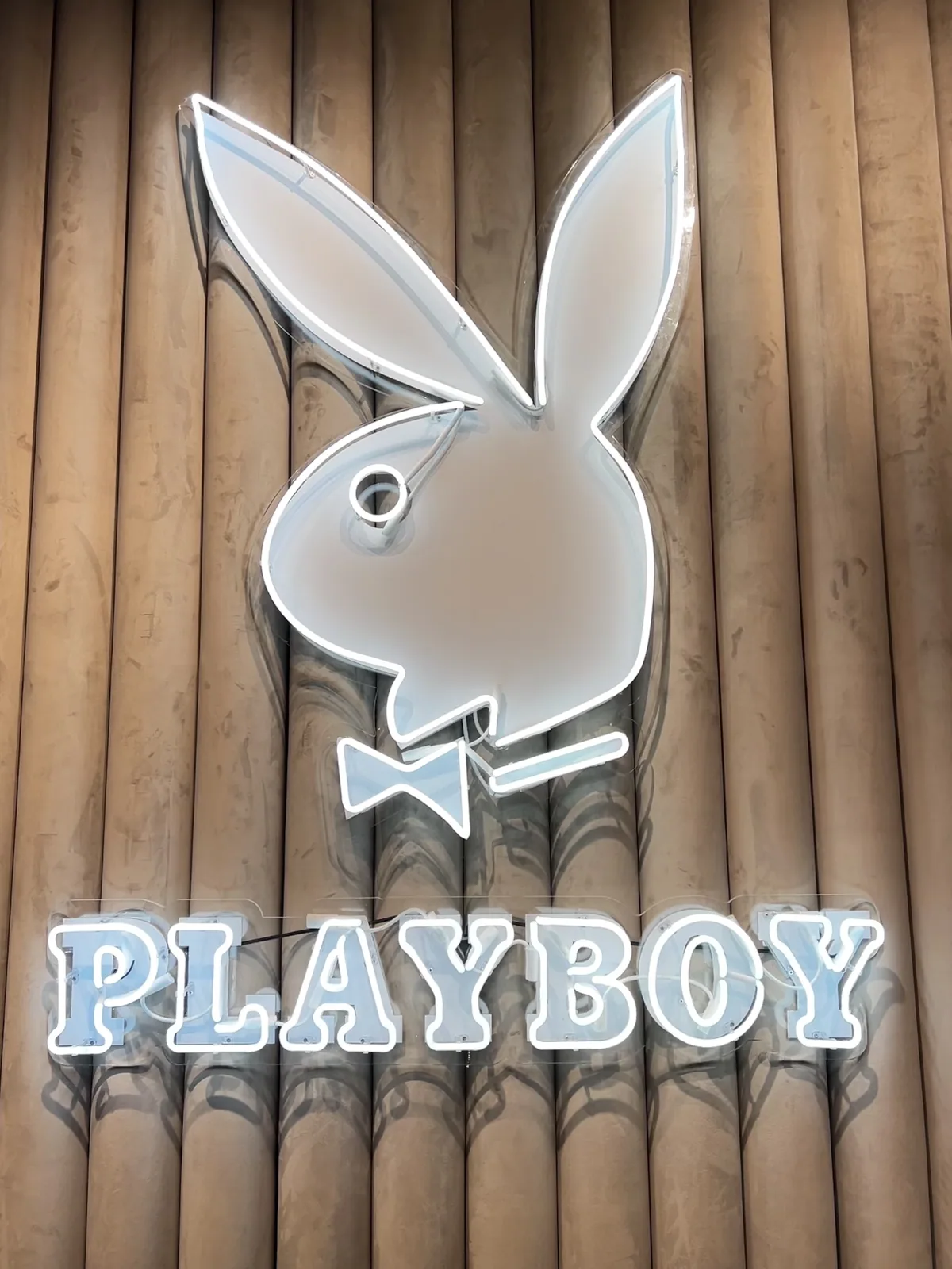 Neon Sign Paradise for Playboy Store at Westfield Century City Mall
