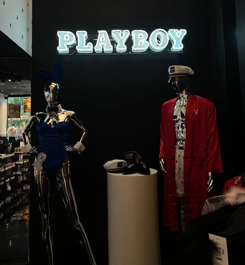 Neon Sign Paradise for Playboy Store at Westfield Century City Mall — photo 8