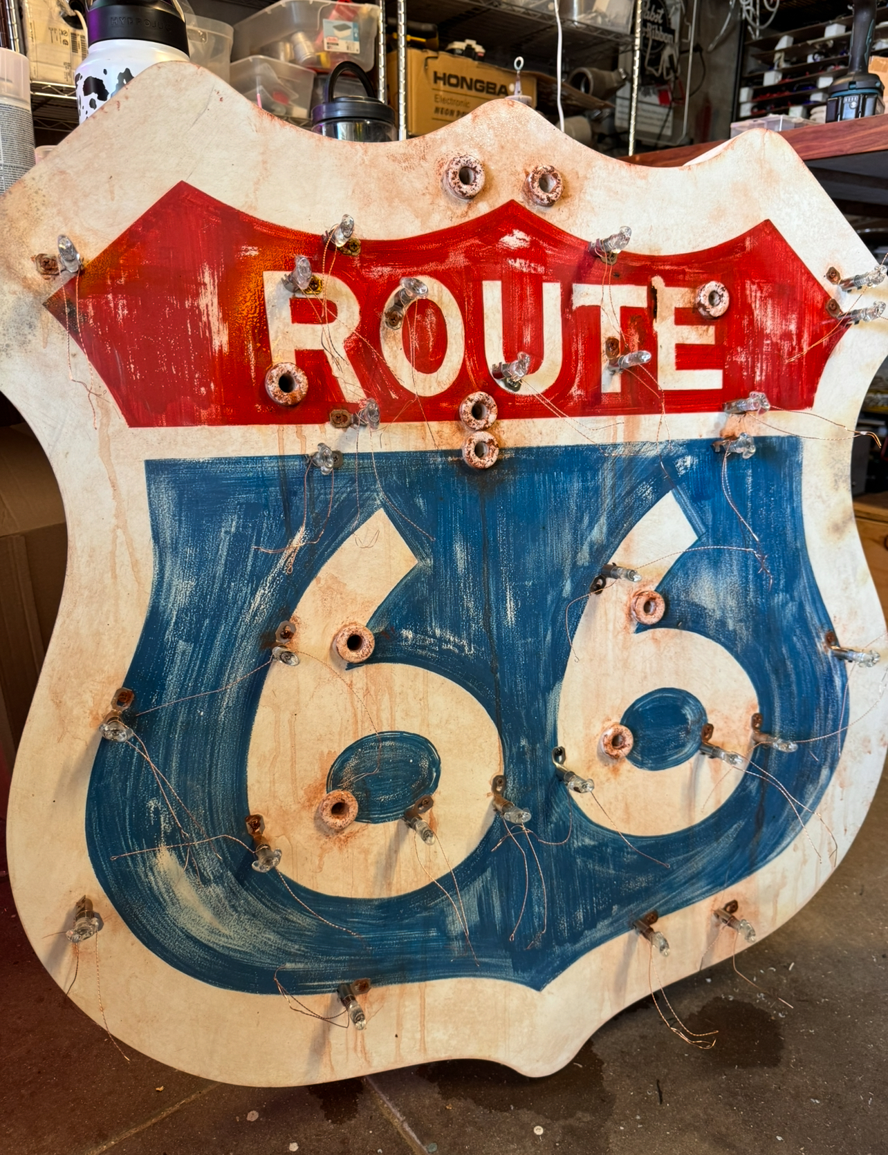 Aged by Hand — Custom “Vintage” Sign  — photo 1