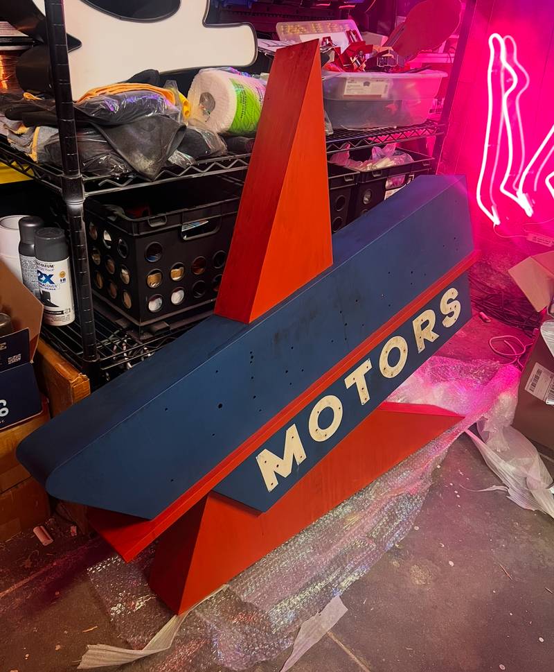 Aged by Hand — Custom “Vintage” Sign — photo 6
