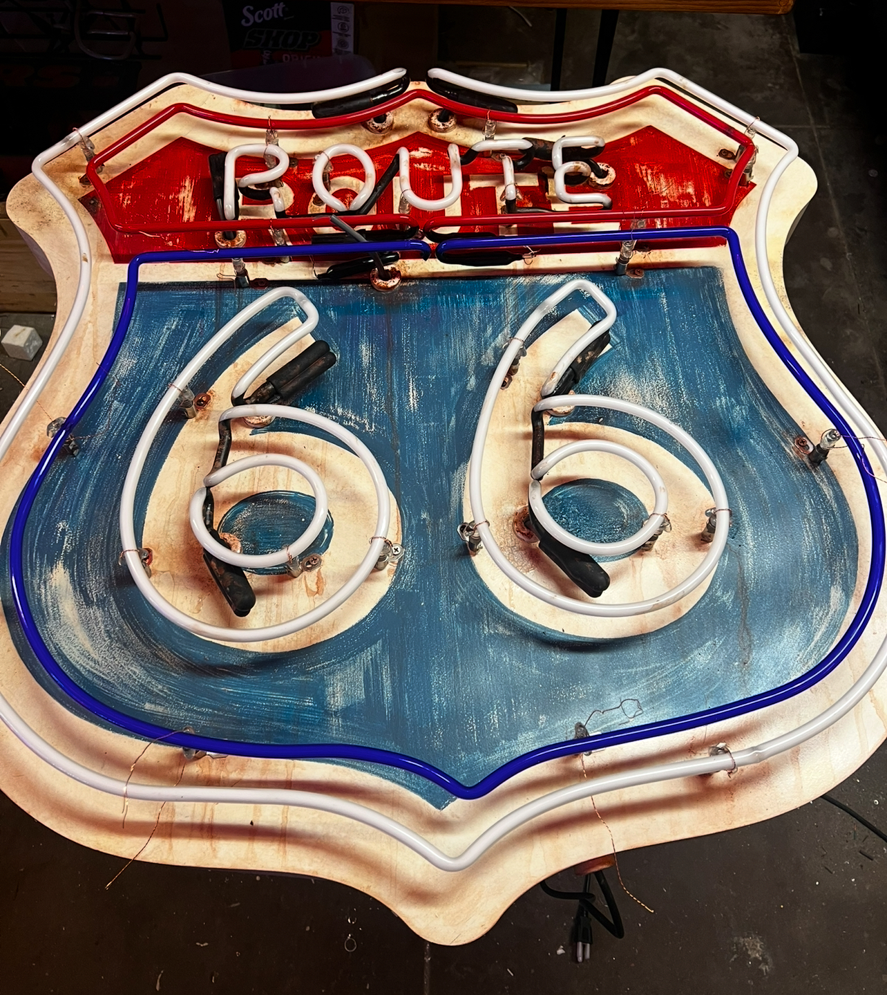 Aged by Hand — Custom “Vintage” Sign  — photo 2