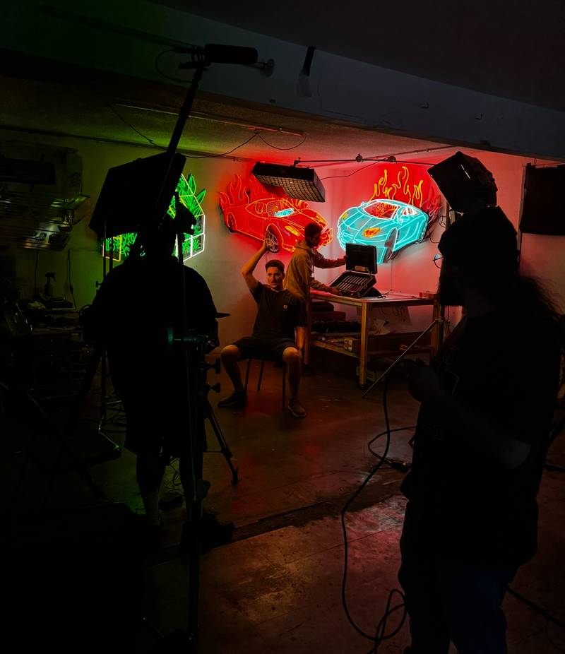 Neon for Film & TV Production in Los Angeles by Neon Flamingo — example 5