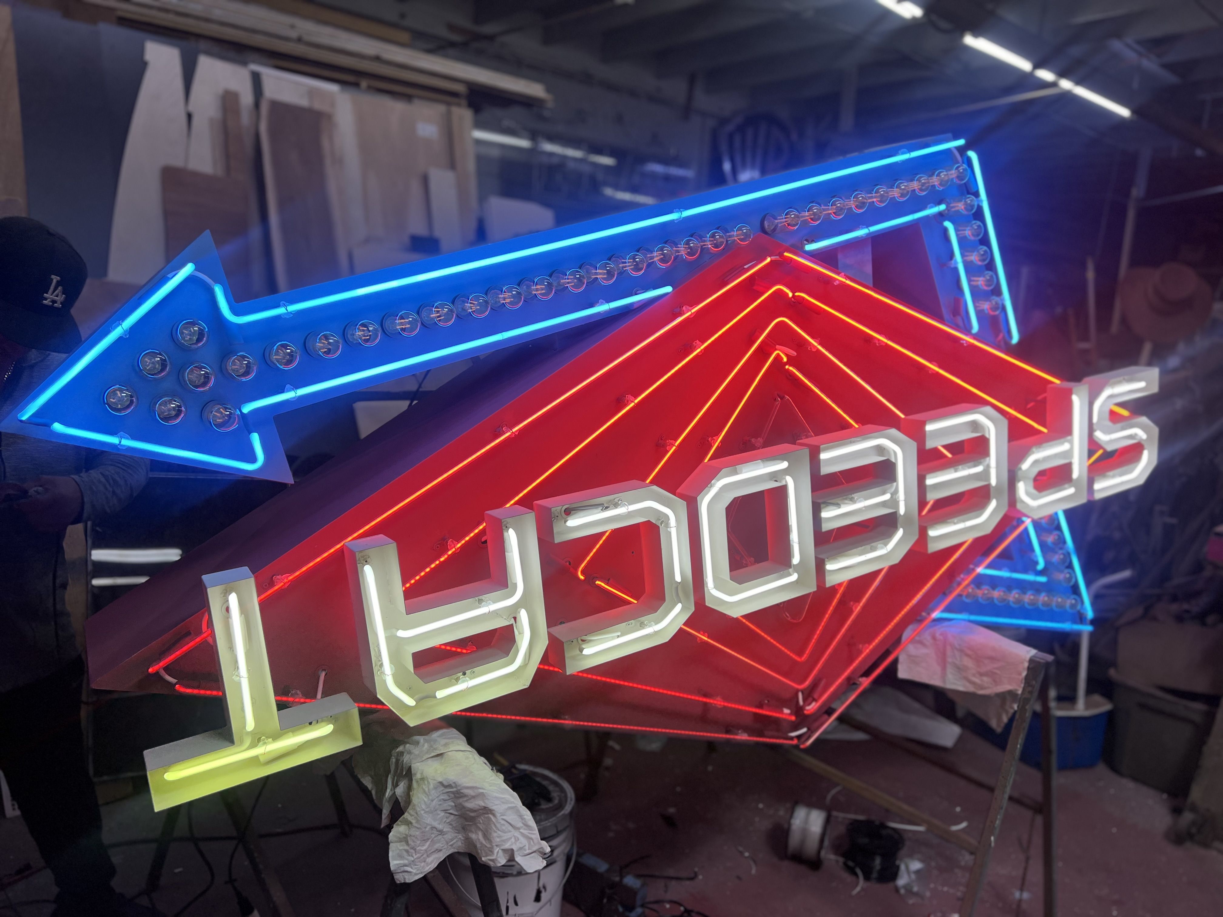 Puma & Rose Speedcat Neon Sign — photo 18