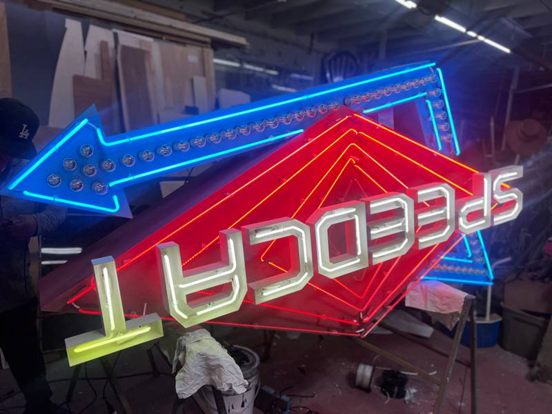 Puma & Rose Speedcat Neon Sign — photo 18