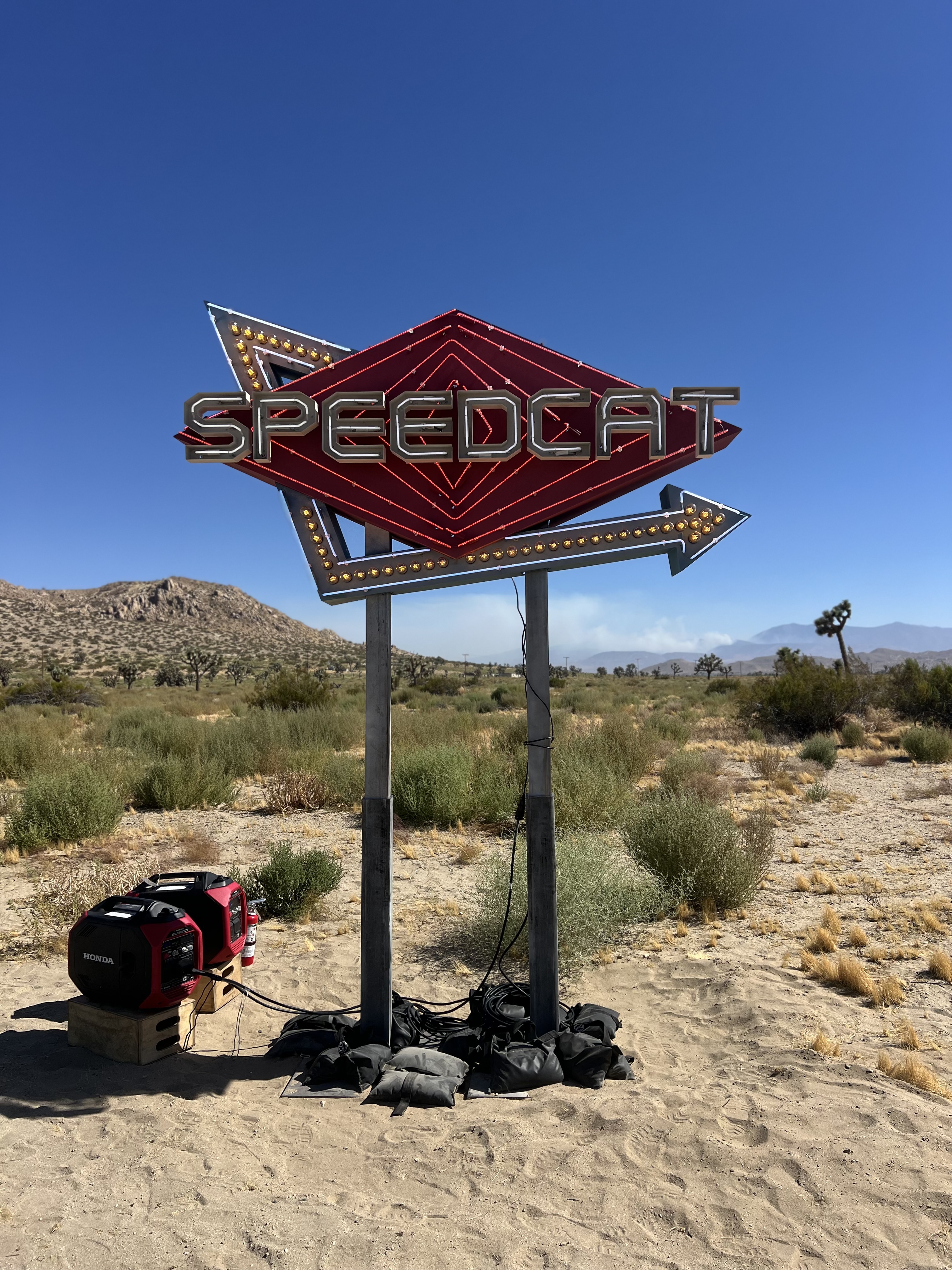 Puma & Rose Speedcat Neon Sign — photo 14
