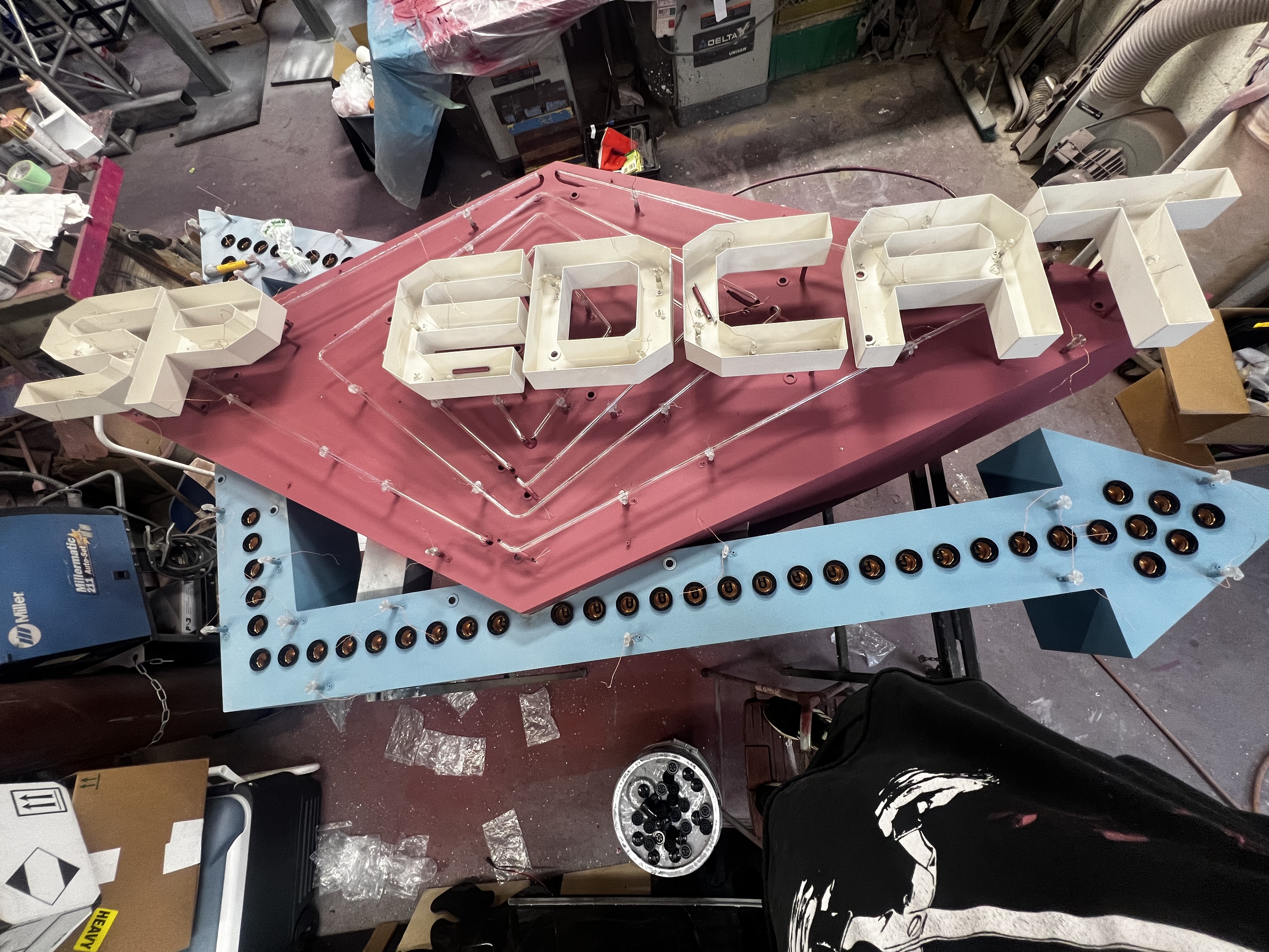 Puma & Rose Speedcat Neon Sign — photo 23