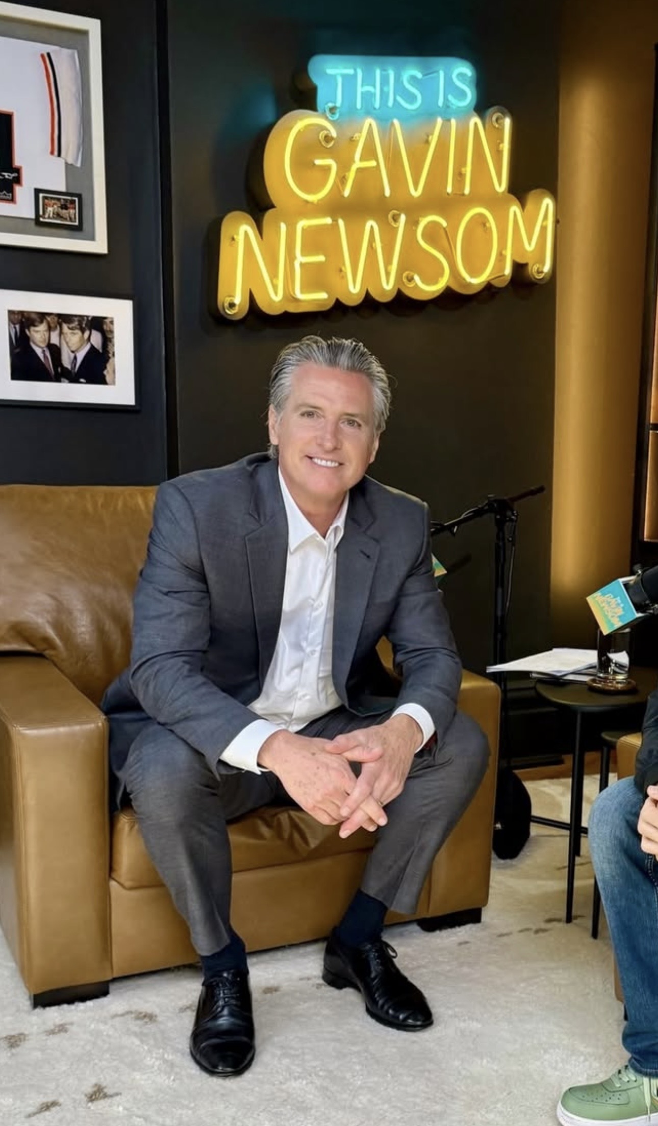 This Is Gavin Newsom Neon Sign — photo 2