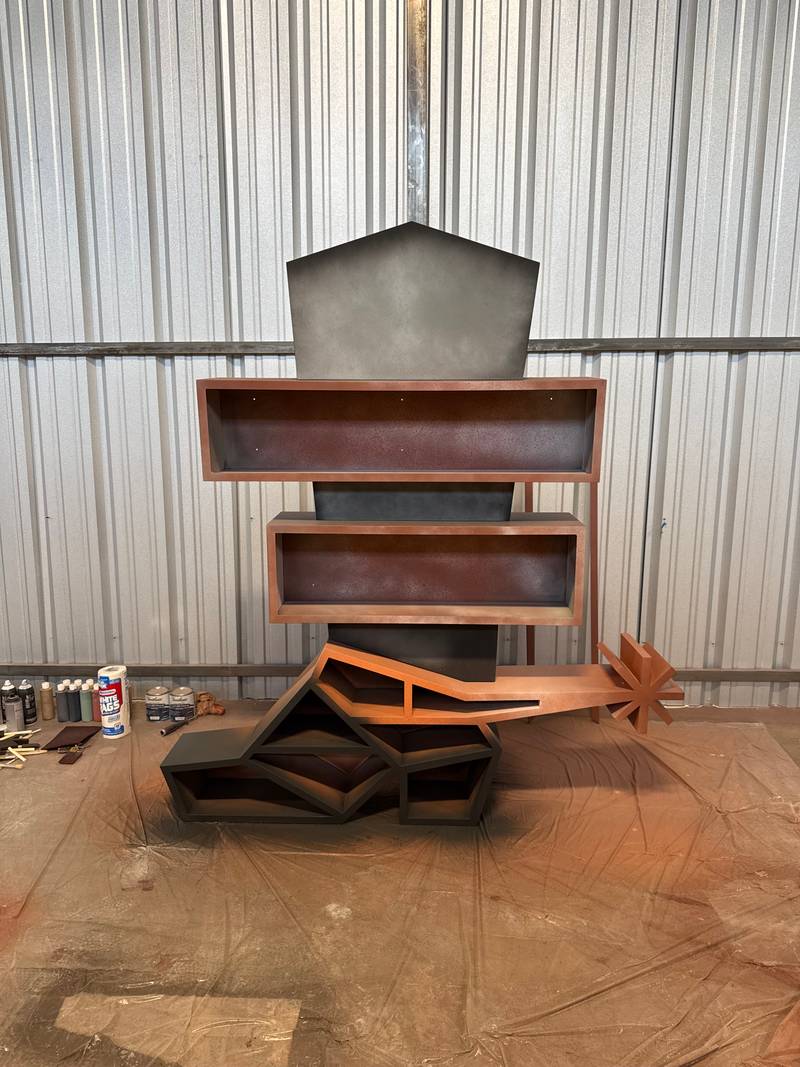 The 818 Tucson Neon Sign Bookshelf Commission — photo 5