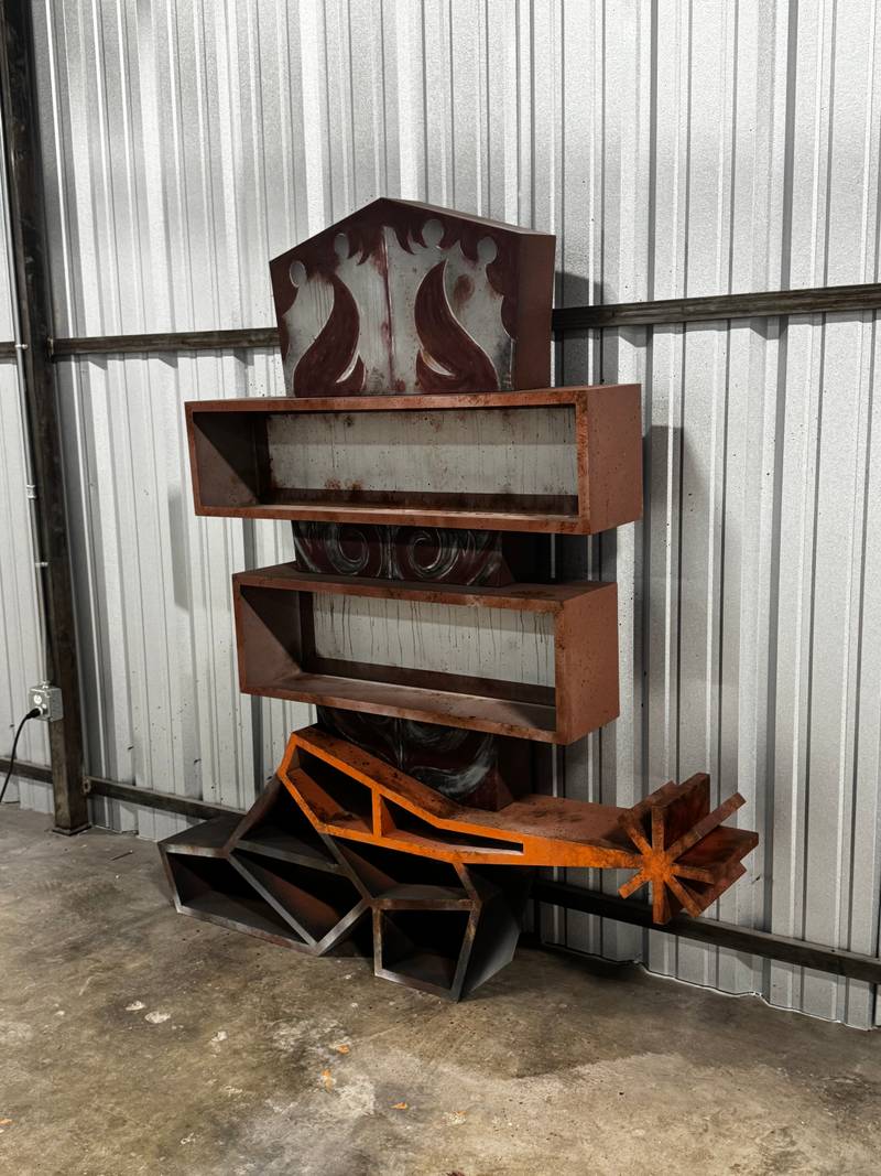 The 818 Tucson Neon Sign Bookshelf Commission — photo 4