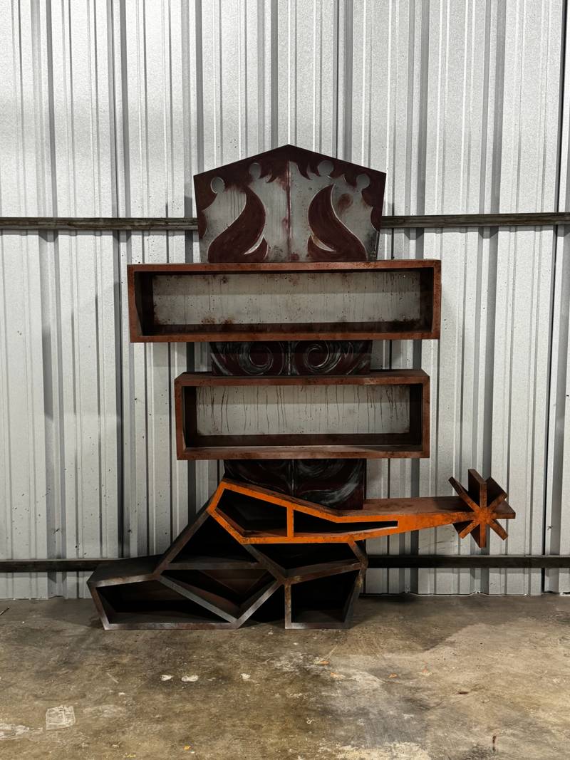 The 818 Tucson Neon Sign Bookshelf Commission — photo 2
